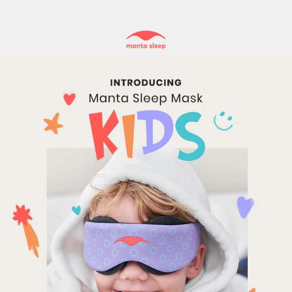 Introducing Manta Sleep Mask KIDS - Manta Sleep