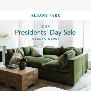 The Presidents’ Day Sale starts now ⭐