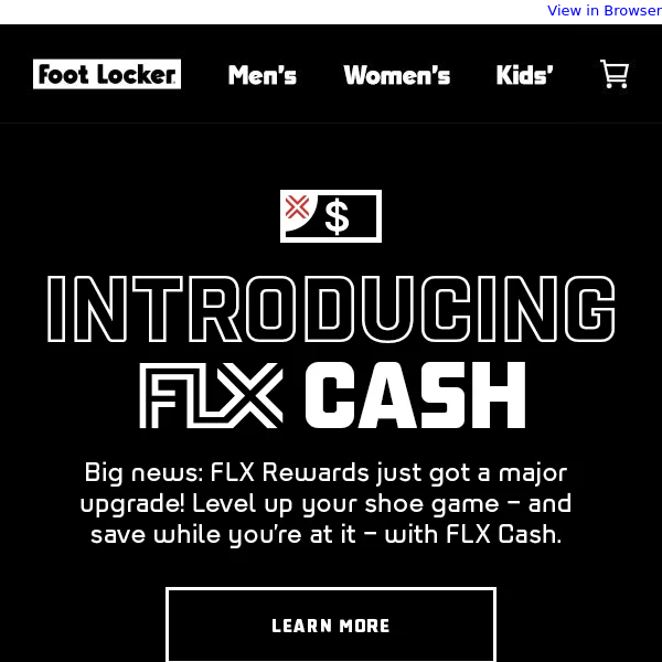 Introducing FLX Cash: Save Big with XPoints at Foot Locker!