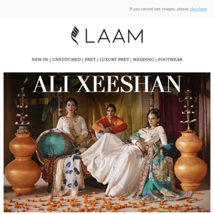 FLAT 40% OFF on Ali Xeeshan's Luxury & Formal Collections  🚨