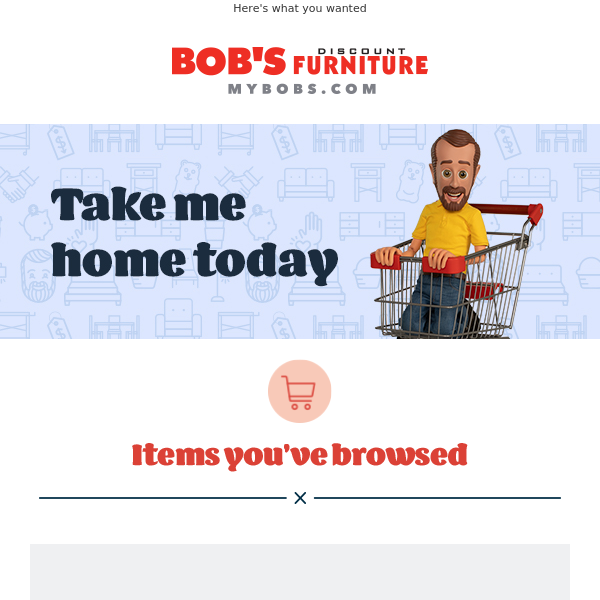Friend, don't miss out on Bob's Discount!