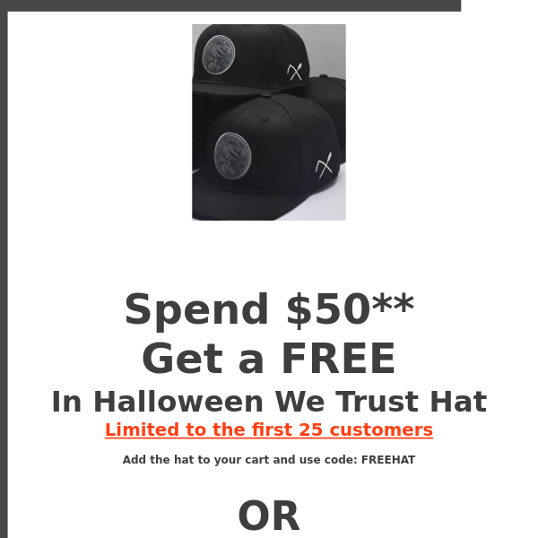 FREE HAT and 30% OFF HOODIES & CHRISTMAS