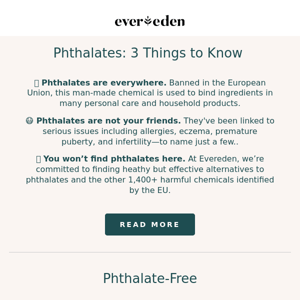 Phthalates: What you need to know