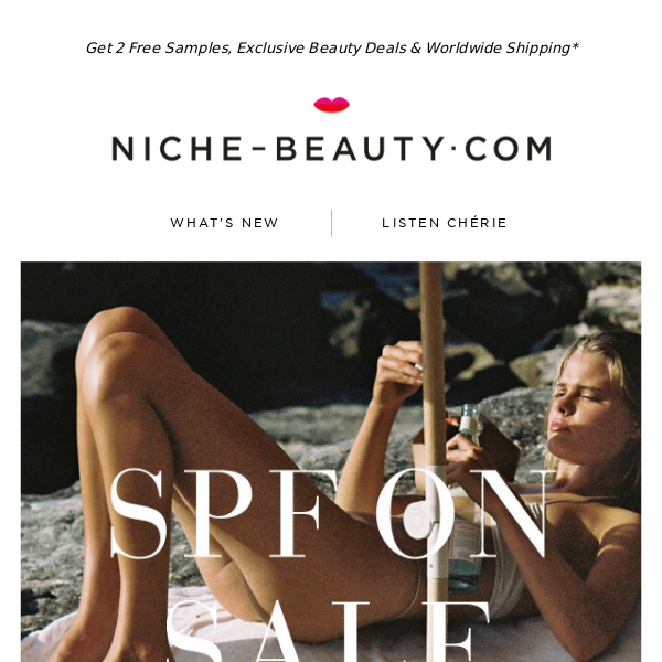 Still on: The SPF Sale