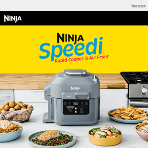 Get the FIRST EVER Rapid Cooker & Air Fryer