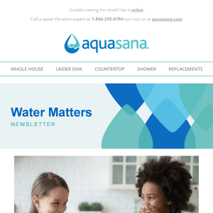 Water Matters: Children and hydration
