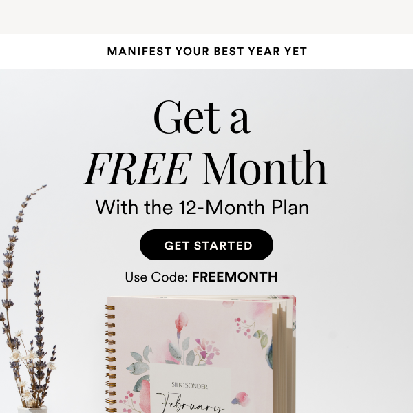 Get started with a FREE month🎉