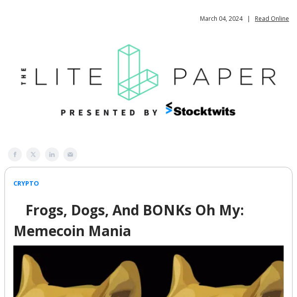 🐸 Frogs, Dogs, And BONKs Oh My: Memecoin Mania (2)