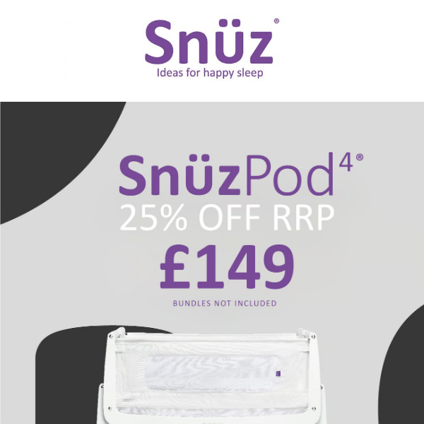 Savings loading… 25% Off SnuzPod and more!