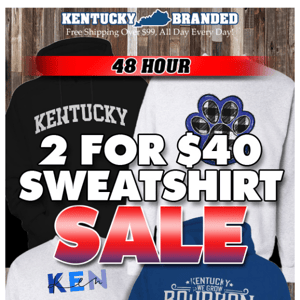 2 For $40 Sweatshirts! WOW!