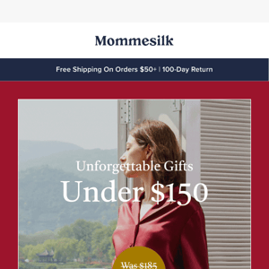 Unforgettable Gifts Under $150
