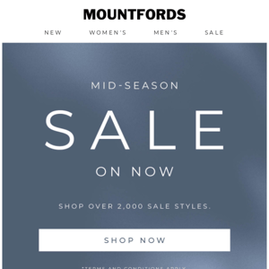 Mid-Season SALE | Shop Global Brands