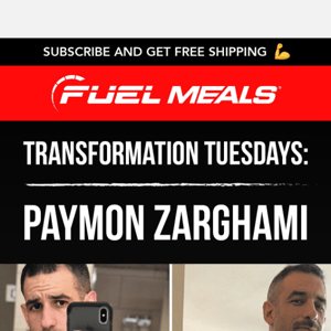 Transformation Tuesdays: Paymon Zarghami