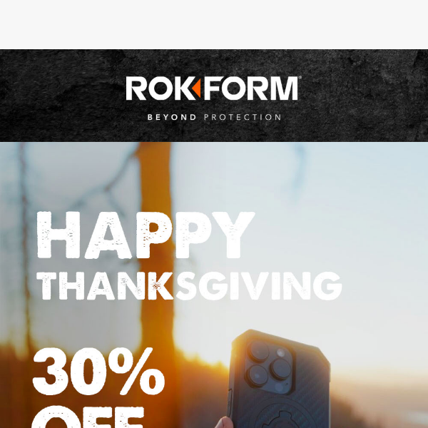 Happy Thanksgiving From Rokform