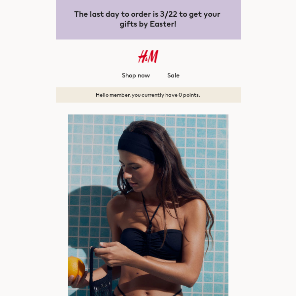 H&M: RAYE unveils new H&M Move drop