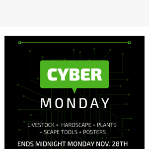 Cyber Monday Deals @ Pet Zone Tropical Fish