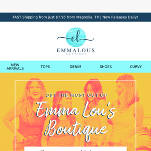 The BEST ways to shop Emma Lou's Boutique!