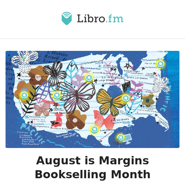 August Is Margins Bookselling Month 📚