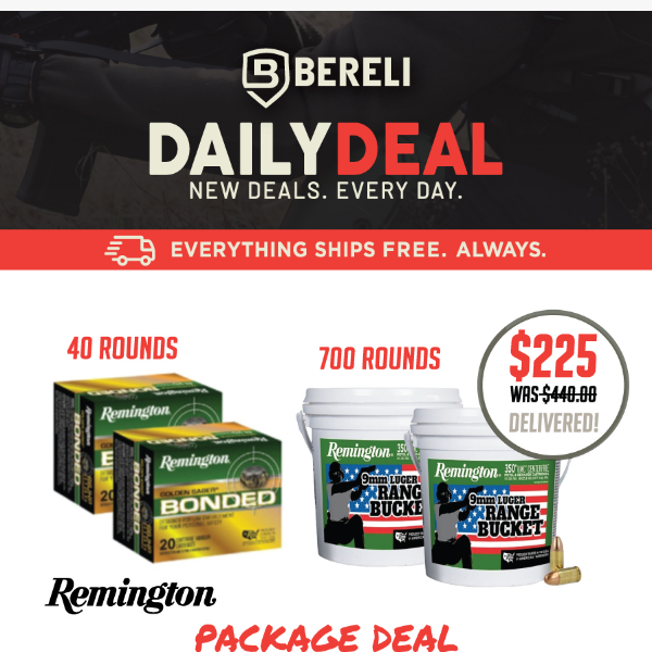 Daily Deal 😲 Yes Way! Remington Package Deal, Take 49% Off!