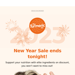 New Year Sale Ends in a Few Hours!
