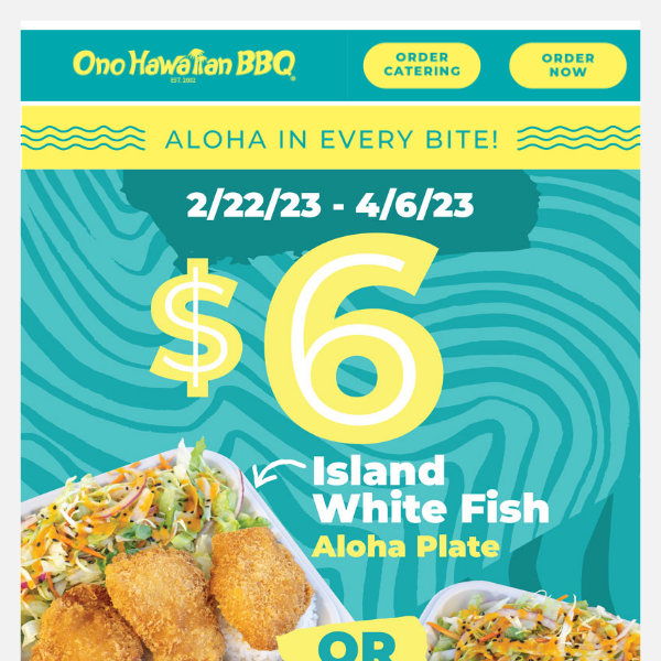 Sea you for this delicious deal! 🌊🐟