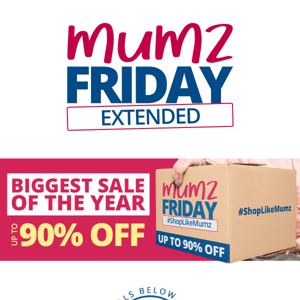 Mumz Friday: Extended! 😍