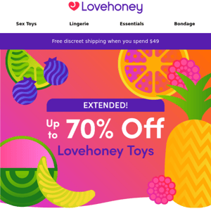 Sweet Savings on Lovehoney Toys 🍓