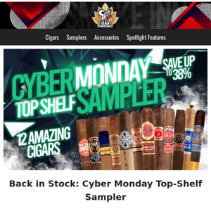 RESTOCK: Cyber Monday Top-Shelf Sampler