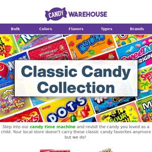🍭 Classic Candy Collection