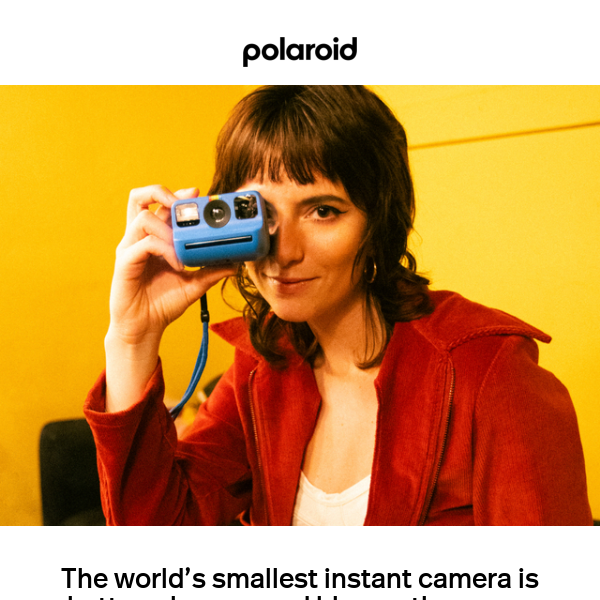 Hey, the New Generation 2 Polaroid Go is here!