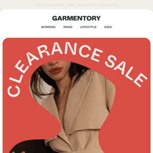 Clearance Sale — Rachel Comey, MNZ, AGOLDE, Cordera