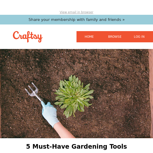 5 Must-Have Gardening Tools