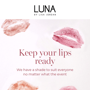 Keep your lips ready 💋