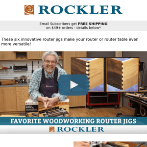 Six Must-Have Router Jigs!