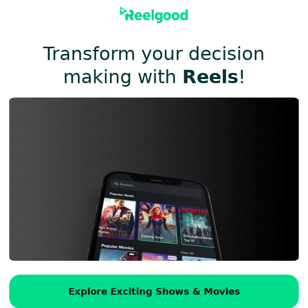 Introducing Reels: Transform How You Choose What to Watch! ✨