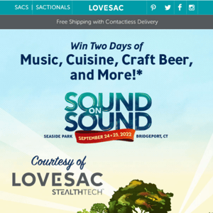 Win a VIP Trip for Two to Sound On Sound!