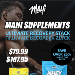 SAVE Over 25% off - Mahi Ultimate Recovery Stack 👑
