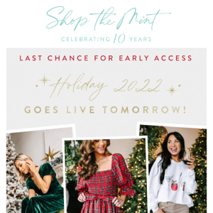 Last Chance For Early Access 🎁