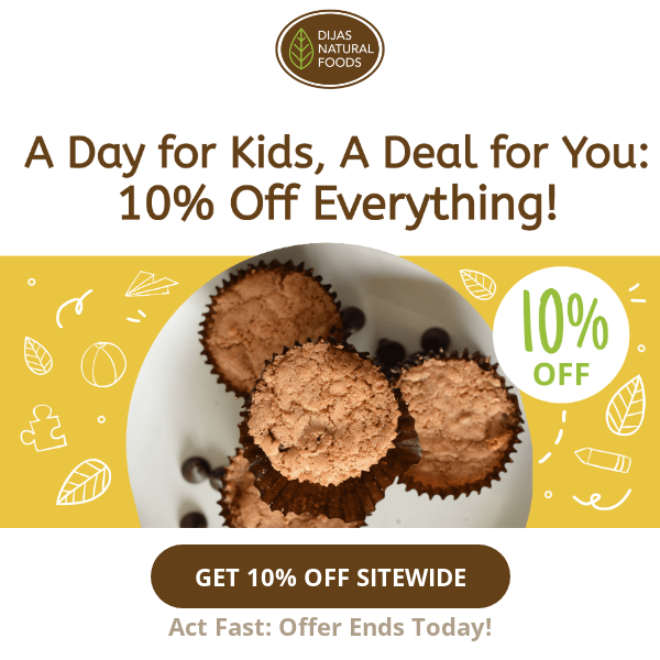 Special Day, Special Offer: 10% Off Sitewide for Kids!