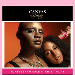 THE BIG BIRTHDAY SALE OF 2023 – CANVAS BEAUTY BRAND