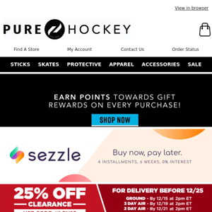 Pure Hockey! Get The Bauer Gear You Want This Holiday!