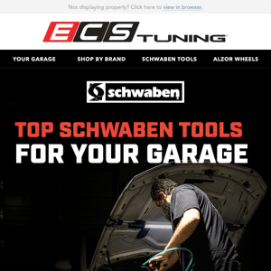 Up to 30% off Top Schwaben Tools for your Garage!