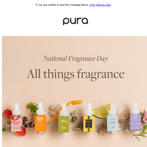 It’s National Fragrance Day!