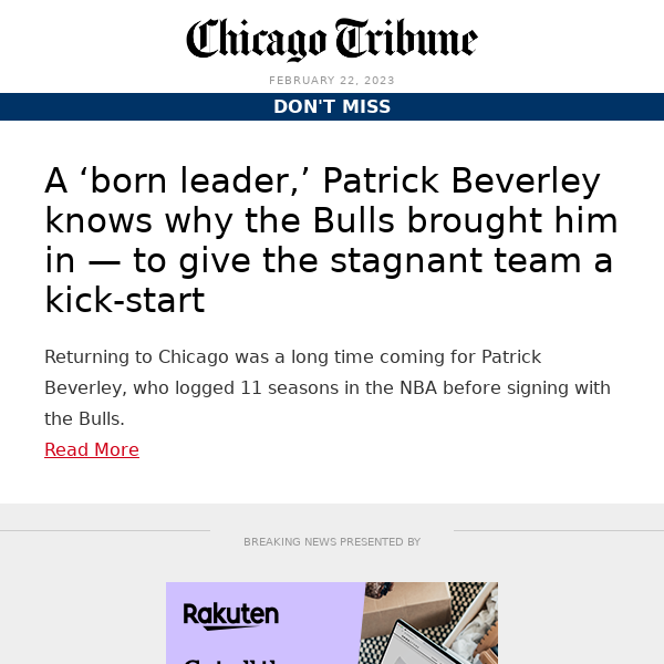 Patrick Beverley brings Bulls a spark