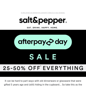25-50% OFF EVERYTHING