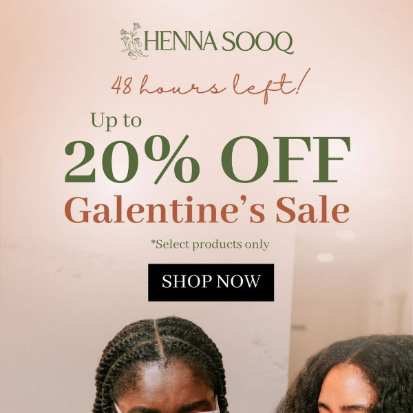 🌹 20% OFF Galentine's Gifts Ends Soon!