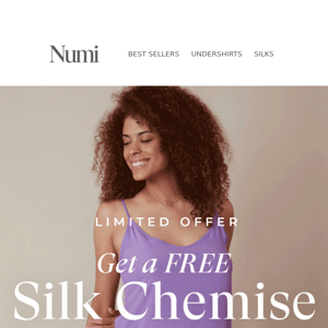 Want a FREE Silk Chemise Worth $120? 💜