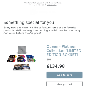 HUGE! LIMITED EDITION QUEEN BOXSETS