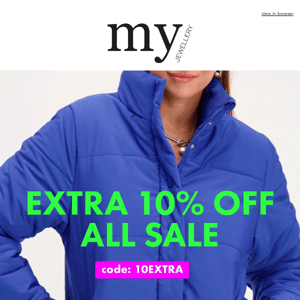 EXTRA 10% OFF SALE