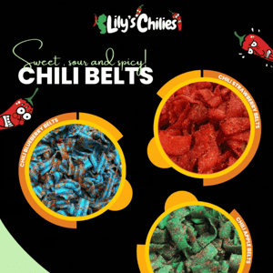A Spicy-licious Surprise! 📩 Open for Chili Belts Goodness! 🔥